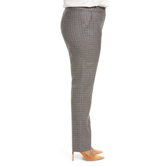 NWT Plus Size 24 Halogen Stovepipe Striped Pants - Picture 2 of 5